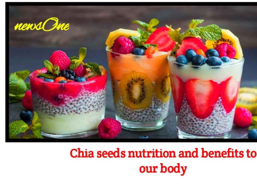 Chia seeds nutrition and benefits to our body
